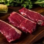 River Watch Beef – Premium Aged Grass Fed KC/NY Strip Steak