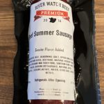 River Watch Beef Summer Sausage Label